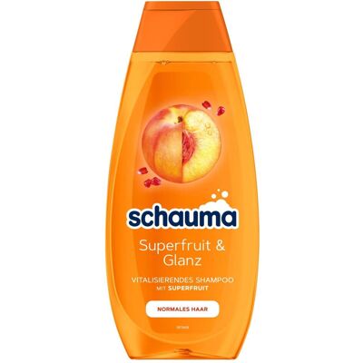 Schauma, Shampoo, Superfruit & Glanz (Flüssiges Shampoo, 400 ml) Schauma, Shampoo, Superfruit & Glanz (Flüssiges Shampoo, 400 ml)
