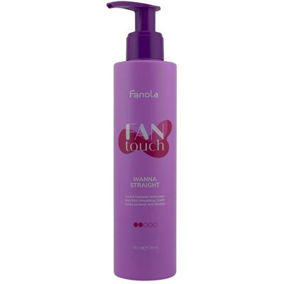 Fanola FAN touch Wanna Straight Glättende Creme - Haargel + Wachs Fanola FAN touch Wanna Straight Glättende Creme - Haargel + Wachs