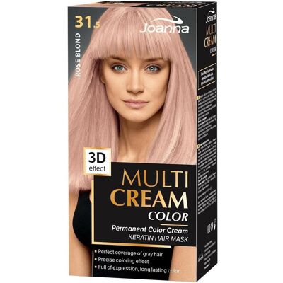 Joanna, Haarfarbe, Multi Cream Color Hair Dye 31.5 Roseonde (Roseonde) Joanna, Haarfarbe, Multi Cream Color Hair Dye 31.5 Roseonde (Roseonde)