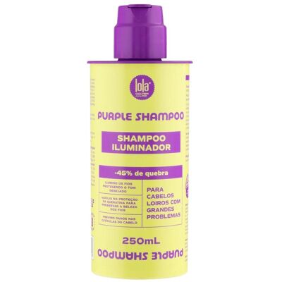 Lola Cosmetics, Shampoo, Illuminating Purple Shampoo 250ml (250 ml) Lola Cosmetics, Shampoo, Illuminating Purple Shampoo 250ml (250 ml)