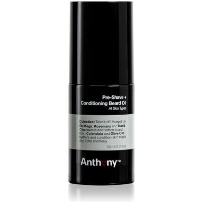 Anthony, Bartpflege, - Pre Shave + Conditioning Beard Oil Anthony, Bartpflege, - Pre Shave + Conditioning Beard Oil