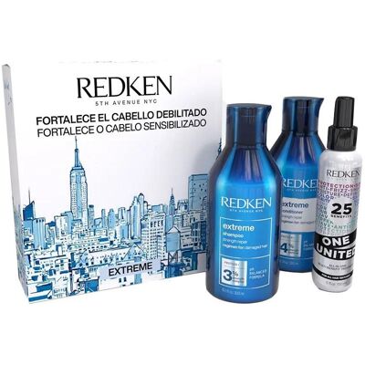 Redken, Beauty Geschenkset, Extreme Shampoo 300ml Conditioner 300ml One United 150ml (Körperpflegeset) Redken, Beauty Geschenkset, Extreme Shampoo 300ml Conditioner 300ml One United 150ml (Körperpflegeset)