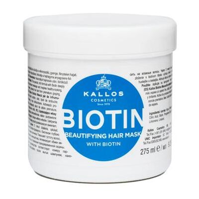 Kallos, Haarmaske, Biotin Maske - Pflegende Haarbehandlung (275 ml) Kallos, Haarmaske, Biotin Maske - Pflegende Haarbehandlung (275 ml)