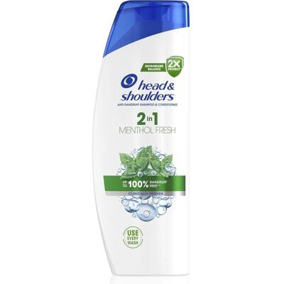 Head & Shoulders Menthol Fresh 2in1 Shampoo - Anti-Schuppen Head & Shoulders Menthol Fresh 2in1 Shampoo - Anti-Schuppen