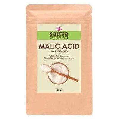 Sattva Ayurveda, Haarfarbe, Sattva Malic Acid Malic Acid Hair Bleach 70G Sattva Ayurveda, Haarfarbe, Sattva Malic Acid Malic Acid Hair Bleach 70G