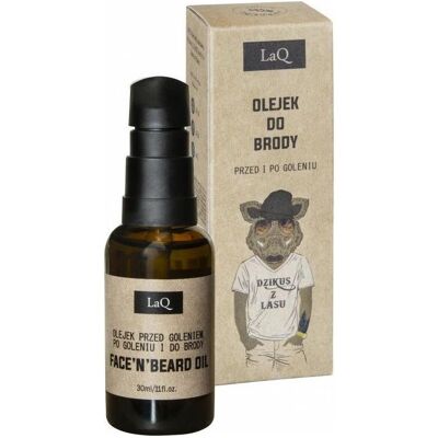 LaQ, Bartpflege, Oil for fords before even after shaving Savage from Lasso - 30ML (30 ml) LaQ, Bartpflege, Oil for fords before even after shaving Savage from Lasso - 30ML (30 ml)