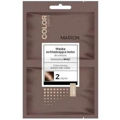 Marion, Haarmaske, Color Esperto Color Cooling Mask For Hair Dyed Brown 2X20Ml (20 ml) Marion, Haarmaske, Color Esperto Color Cooling Mask For Hair Dyed Brown 2X20Ml (20 ml)