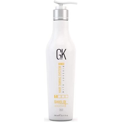 Gk Hair, Shampoo, Global Keratin Shield Additive+ Hair Treatment Damage Repair and Bond Creator Color and UV/U (240 ml) Gk Hair, Shampoo, Global Keratin Shield Additive+ Hair Treatment Damage Repair and Bond Creator Color and UV/U (240 ml)