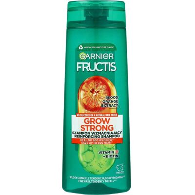 Garnier Fructis Grow Strong Orange Shampoo - Stärkendes Haarshampoo Garnier Fructis Grow Strong Orange Shampoo - Stärkendes Haarshampoo