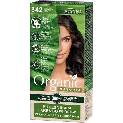 Joanna, Haarfarbe, Naturia Organic caring hair dye without ammonia and PPD 342 Coffee Joanna, Haarfarbe, Naturia Organic caring hair dye without ammonia and PPD 342 Coffee