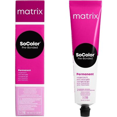 Matrix, Haarfarbe, SoColor Pre-Bonded Permanent Pre-Mixed (6mm) Matrix, Haarfarbe, SoColor Pre-Bonded Permanent Pre-Mixed (6mm)