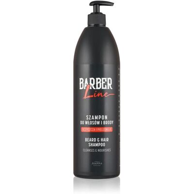 Joanna, Shampoo, PROFESSIONAL Barber Line Szampon do włosów i brody dla mężczyzn 1000 ml (1000 ml) Joanna, Shampoo, PROFESSIONAL Barber Line Szampon do włosów i brody dla mężczyzn 1000 ml (1000 ml)