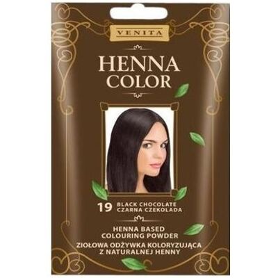 Venita, Conditioner, - Henna Color Herbal Coloring Conditioner From Natural Henna 19ack Chocolate 25G Venita, Conditioner, - Henna Color Herbal Coloring Conditioner From Natural Henna 19ack Chocolate 25G