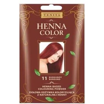 Venta, Conditioner, Venita Henna Color Herbal Coloring Conditioner From Natural Henna 11 Burgundy 30G Venta, Conditioner, Venita Henna Color Herbal Coloring Conditioner From Natural Henna 11 Burgundy 30G