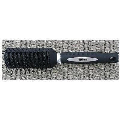 Magni, Haarbürste + Kamm, Osma Elina 40299 Luxus Wellnes Haarbürste Black 22cm schwarz-matt, Form:flach offen Magni, Haarbürste + Kamm, Osma Elina 40299 Luxus Wellnes Haarbürste Black 22cm schwarz-matt, Form:flach offen