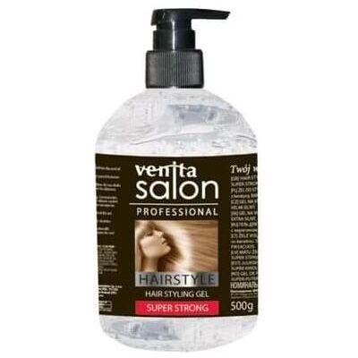 Venita, Haargel + Haarwachs, Hair Styling Gel Super Strong 500G (Haargel) Venita, Haargel + Haarwachs, Hair Styling Gel Super Strong 500G (Haargel)