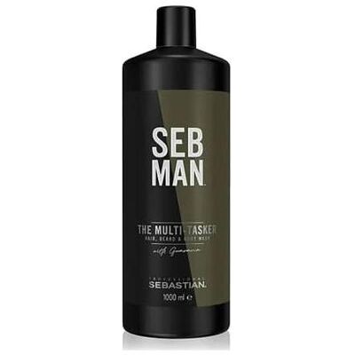 Sebastian, Shampoo, Multitasker For Men 3in1 1000 Ml (1000 ml) Sebastian, Shampoo, Multitasker For Men 3in1 1000 Ml (1000 ml)