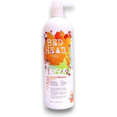 Tigi Bed Head Dumb Blonde Farbschutz Shampoo - Haarshampoo Tigi Bed Head Dumb Blonde Farbschutz Shampoo - Haarshampoo