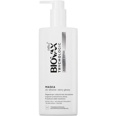 L´Biotica, Haarmaske, Biovax Trychologic Advanced Detox Hair And Scalp Mask - 200 Ml (200 ml) L´Biotica, Haarmaske, Biovax Trychologic Advanced Detox Hair And Scalp Mask - 200 Ml (200 ml)
