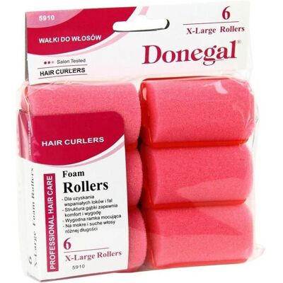 Donegal Modell FA-5910 Schaumstoff-Haargummis - Haarrollen Donegal Modell FA-5910 Schaumstoff-Haargummis - Haarrollen
