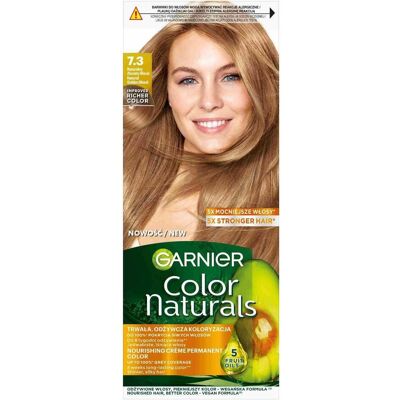 Garnier, Haarfarbe, Color Naturals Hair Dye 7.3 Naural Golden Blonde (7.3 Natural Golden Blonde) Garnier, Haarfarbe, Color Naturals Hair Dye 7.3 Naural Golden Blonde (7.3 Natural Golden Blonde)
