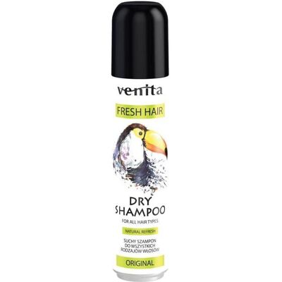 Venita, Shampoo, Fresh Hair Dry Shampoo suchy szampon do włosów Oryginal 75ml (Trockenshampoo, 75 ml) Venita, Shampoo, Fresh Hair Dry Shampoo suchy szampon do włosów Oryginal 75ml (Trockenshampoo, 75 ml)