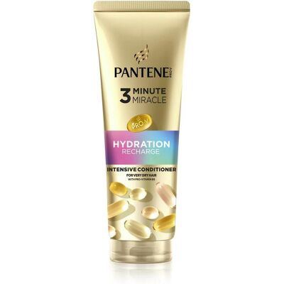 Pantene, Conditioner, Prov Hydration Recharge 3 Minute Miracle 220 Ml (220 ml) Pantene, Conditioner, Prov Hydration Recharge 3 Minute Miracle 220 Ml (220 ml)
