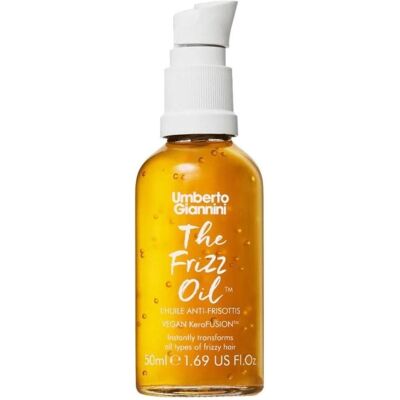 Umberto Giannini, Haaröl + Haarserum, Das Frizz Oil 50ml glanzsteigerndes veganes Keratin Bond Repair Haaröl mit Metallde (50 ml) Umberto Giannini, Haaröl + Haarserum, Das Frizz Oil 50ml glanzsteigerndes veganes Keratin Bond Repair Haaröl mit Metallde (50 ml)
