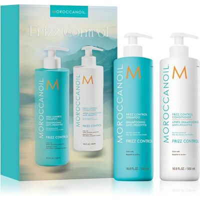 Moroccanoil Frizz Control Kit - Haarpflegeset mit Shampoo & Conditioner Moroccanoil Frizz Control Kit - Haarpflegeset mit Shampoo & Conditioner