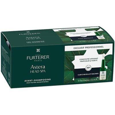 Rene Furterer, Kopfhautpflege, Astera Head Spa Pre-Shampoo Pflege - 16 X 55 Ml (55 ml) Rene Furterer, Kopfhautpflege, Astera Head Spa Pre-Shampoo Pflege - 16 X 55 Ml (55 ml)