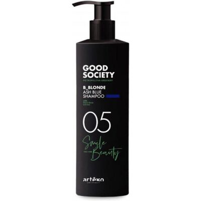 Artego, Shampoo, Good Society 05 Ash Blue Shampoo 1000ml - Neutralizes Unwanted Warm Tones (Flüssiges Shampoo, 1000 ml) Artego, Shampoo, Good Society 05 Ash Blue Shampoo 1000ml - Neutralizes Unwanted Warm Tones (Flüssiges Shampoo, 1000 ml)