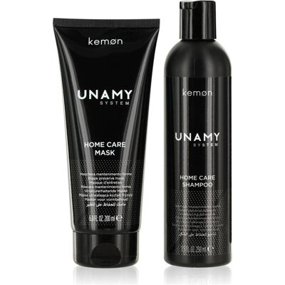 Kemon, Beauty Geschenkset, Unamy System Home Care Set Hair Shampoo 250 Ml Hair Treatment Cream Mask 200 Ml (Haarpflege Set) Kemon, Beauty Geschenkset, Unamy System Home Care Set Hair Shampoo 250 Ml Hair Treatment Cream Mask 200 Ml (Haarpflege Set)