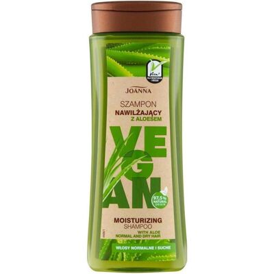 Joanna, Shampoo, Vegan Moisturizing Shampoo Moisturizing Shampoo From Aloe Vera 300Ml (Flüssiges Shampoo, 300 ml) Joanna, Shampoo, Vegan Moisturizing Shampoo Moisturizing Shampoo From Aloe Vera 300Ml (Flüssiges Shampoo, 300 ml)