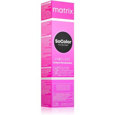 Matrix, Haarfarbe, SoColor Pre-Bonded Permanent Pre-Mixed (4NW) Matrix, Haarfarbe, SoColor Pre-Bonded Permanent Pre-Mixed (4NW)