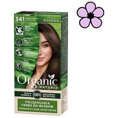 Joanna, Haarfarbe, Naturia Organic caring hair dye without ammonia and PPD 341 Chocolate (341 Schokoladenehr) Joanna, Haarfarbe, Naturia Organic caring hair dye without ammonia and PPD 341 Chocolate (341 Schokoladenehr)