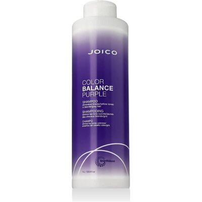 Joico, Shampoo, Color Balance Purple Shampoo for Cool Blonde or Gray Hair 33.8oz (Läuse Shampoo, 1000 ml) Joico, Shampoo, Color Balance Purple Shampoo for Cool Blonde or Gray Hair 33.8oz (Läuse Shampoo, 1000 ml)