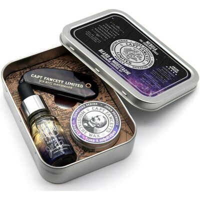 Captain Fawcett, Bartpflege, Nebula Grooming Survival Kit Bartpflege Geschenkset (25 ml) Captain Fawcett, Bartpflege, Nebula Grooming Survival Kit Bartpflege Geschenkset (25 ml)