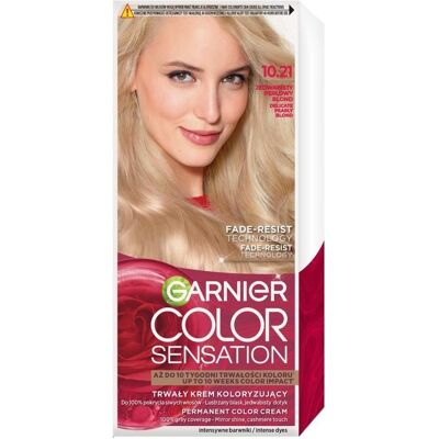 Garnier 10.21 Perlweißes Blond - Haarfarbe Garnier 10.21 Perlweißes Blond - Haarfarbe