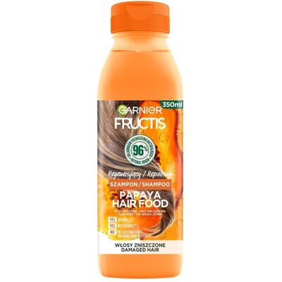 Garnier Fructis Papaya Hair Food - Regenerierendes Shampoo für strapaziertes Haar Garnier Fructis Papaya Hair Food - Regenerierendes Shampoo für strapaziertes Haar