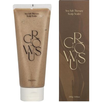 Grow Gorgeous, Kopfhautpflege, Growus Sea Salt Therapy Scalp Scaler with Salicylic Acid and Niacinamide (250 ml) Grow Gorgeous, Kopfhautpflege, Growus Sea Salt Therapy Scalp Scaler with Salicylic Acid and Niacinamide (250 ml)