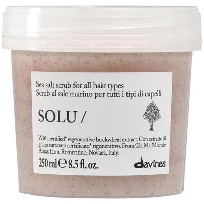 Davines, Kopfhautpflege, Solu Sea Salt Scrub 250ml 85 Fl Oz Detoxifying Exfoliant For Scalp (250 ml) Davines, Kopfhautpflege, Solu Sea Salt Scrub 250ml 85 Fl Oz Detoxifying Exfoliant For Scalp (250 ml)