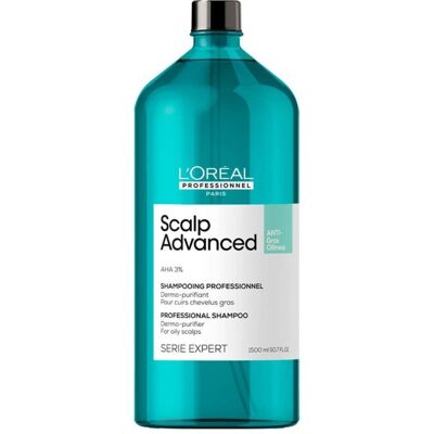L'Oréal Professionnel - Scalp Advanced Anti-Oiliness Shampoo - Professionelles Shampoo für fettige Kopfhaut L'Oréal Professionnel - Scalp Advanced Anti-Oiliness Shampoo - Professionelles Shampoo für fettige Kopfhaut