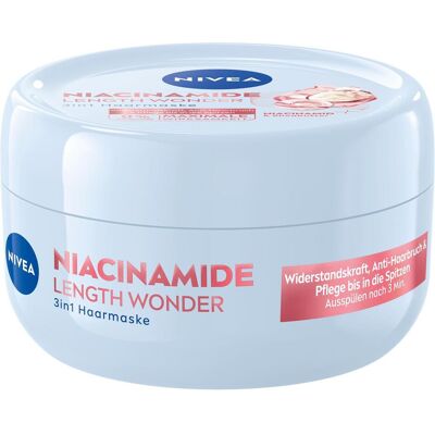 NIVEA, Haarmaske, Niacinamide Length Wonder 3in1 Haarmaske (200 ml) NIVEA, Haarmaske, Niacinamide Length Wonder 3in1 Haarmaske (200 ml)