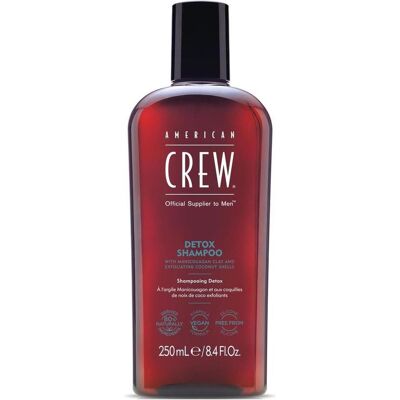 American Crew, Shampoo, Detox (Flüssiges Shampoo, 250 ml) American Crew, Shampoo, Detox (Flüssiges Shampoo, 250 ml)