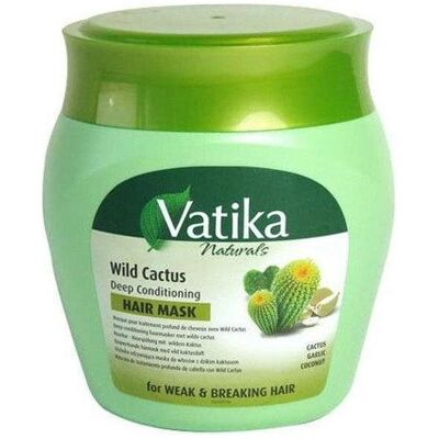 Vatika Naturals, Haarmaske, Multivitamin angereicherte Kaktus-Haarmaske 500g - Haarausfallkontrolle (500 ml) Vatika Naturals, Haarmaske, Multivitamin angereicherte Kaktus-Haarmaske 500g - Haarausfallkontrolle (500 ml)