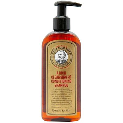 Captain Fawcett, Shampoo, Booze & Baccy (Flüssiges Shampoo, 250 ml) Captain Fawcett, Shampoo, Booze & Baccy (Flüssiges Shampoo, 250 ml)
