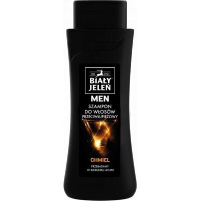 Biały Jeleń, Shampoo, White Deer - Hypoallergenic Anti-Dandruff Shampoo For Men Strengthening Hops Extract 300Ml (300 ml) Biały Jeleń, Shampoo, White Deer - Hypoallergenic Anti-Dandruff Shampoo For Men Strengthening Hops Extract 300Ml (300 ml)
