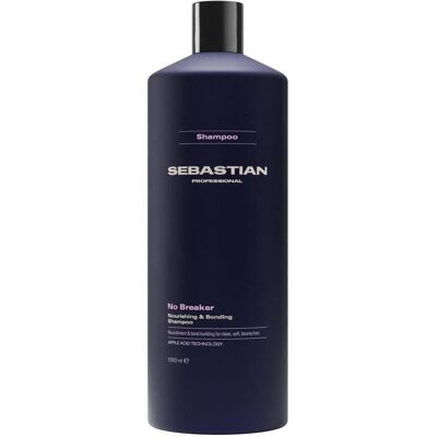 Sebastian, Shampoo, Professional No Breaker Nourishing & Bonding Shampoo 1000ml (Flüssiges Shampoo, 1000 ml) Sebastian, Shampoo, Professional No Breaker Nourishing & Bonding Shampoo 1000ml (Flüssiges Shampoo, 1000 ml)