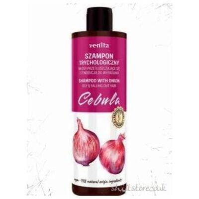 Venta, Shampoo, Venita Trichological Shampoo With Onion (Flüssiges Shampoo) Venta, Shampoo, Venita Trichological Shampoo With Onion (Flüssiges Shampoo)