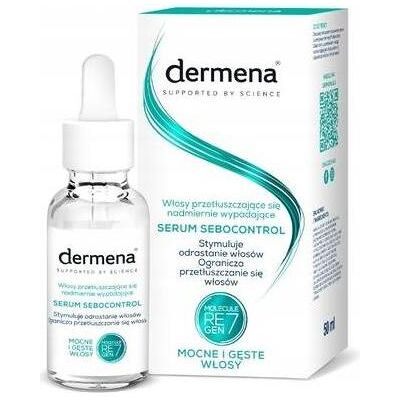 Dermena, Haarmaske, Supported By Science Sebocontrol Serum für fettiges und übermässig schuppendes Haar 50 Ml (50 ml) Dermena, Haarmaske, Supported By Science Sebocontrol Serum für fettiges und übermässig schuppendes Haar 50 Ml (50 ml)